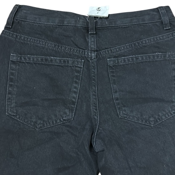 We The Free cropped,distressed light black jeans,frayed,grunge,punk, cosplay - Picture 9 of 13